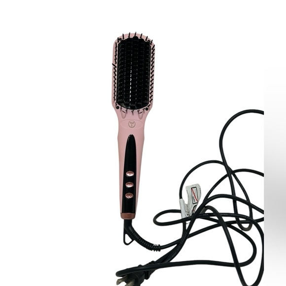L'AGENCE Accessories - L'ange Hair Brush Straightener Pink Electric Lange Works